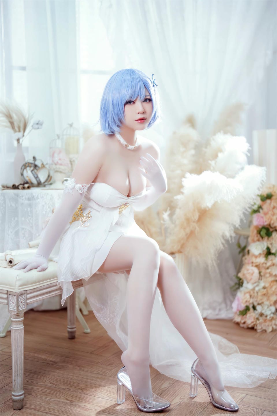 半半子 - 碧蓝航线 恰巴耶夫 白骑兵的旋律 礼服 [64P2V-306M] 1 (28).jpg